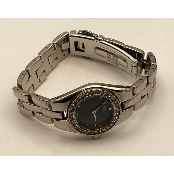 VTG Citizen Dress Womens Watch 23mm New Battery Wrist 5.5" WR 5930-S99001 - Picture 7 of 8